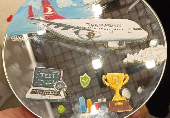 Mirror Painting Experience in Istanbul