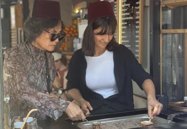 Turkish Coffee on Hot Sand Experience